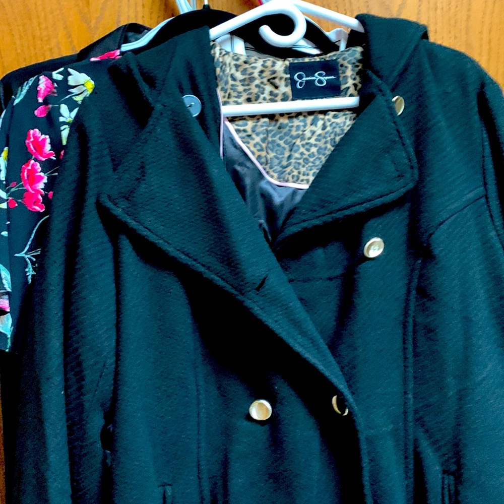 Womens mid length coat